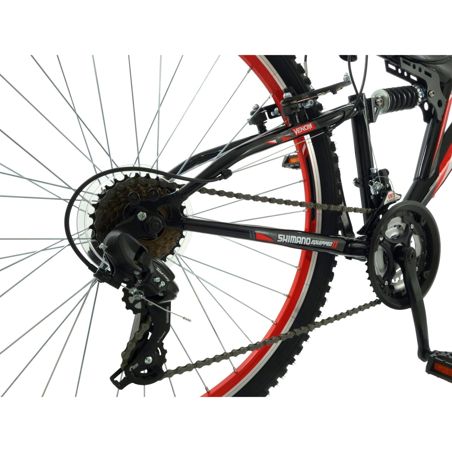 Boss Venom Bike Black/Red