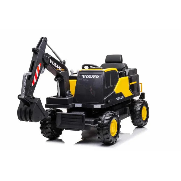 Licensed Volvo 12V Electric Digger & Excavator Ride On
