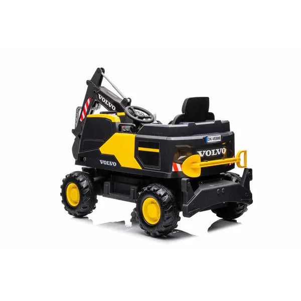 Licensed Volvo 12V Electric Digger & Excavator Ride On