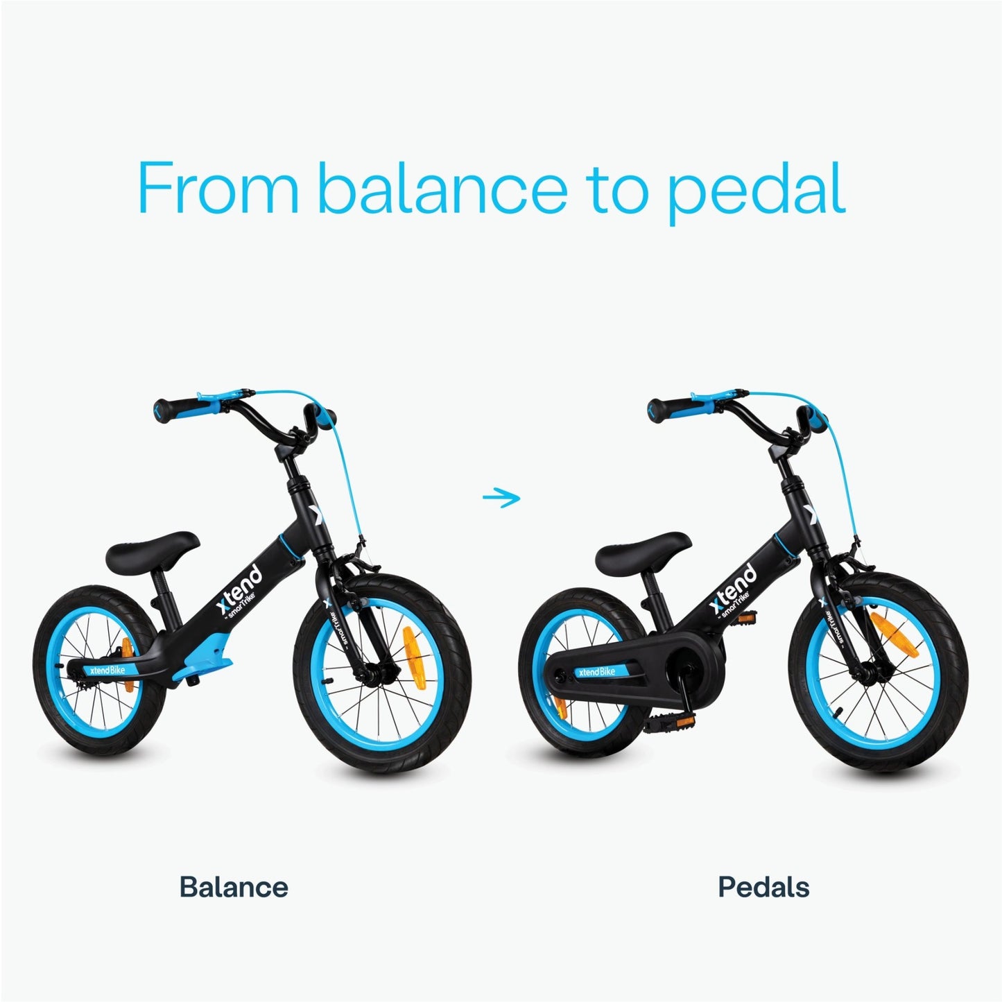SmarTrike Xtend 3 Stage Balance Bike to Pedal Bike