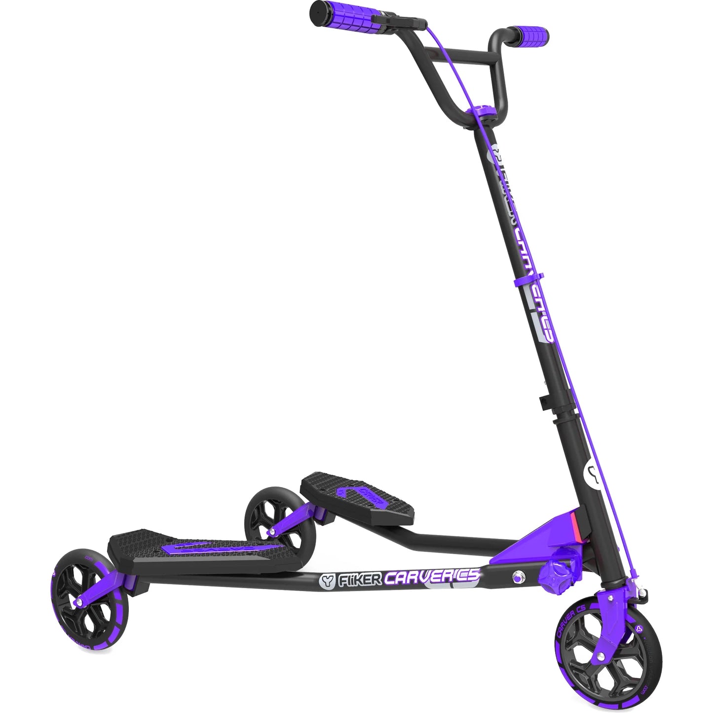 Yvolution Y Fliker C5 Carver - Black/Purple