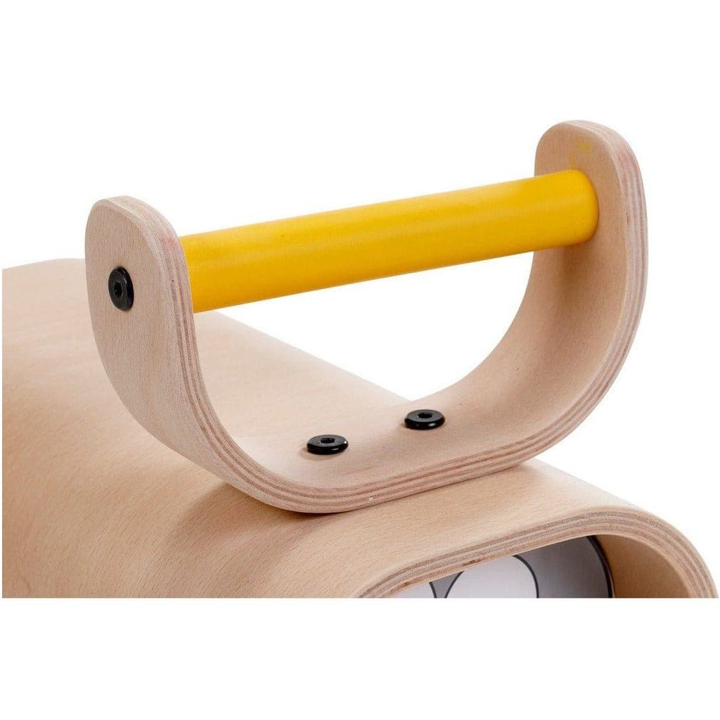 Mama Toyz Wooden Monster Ride-On Age 12 Months + handle