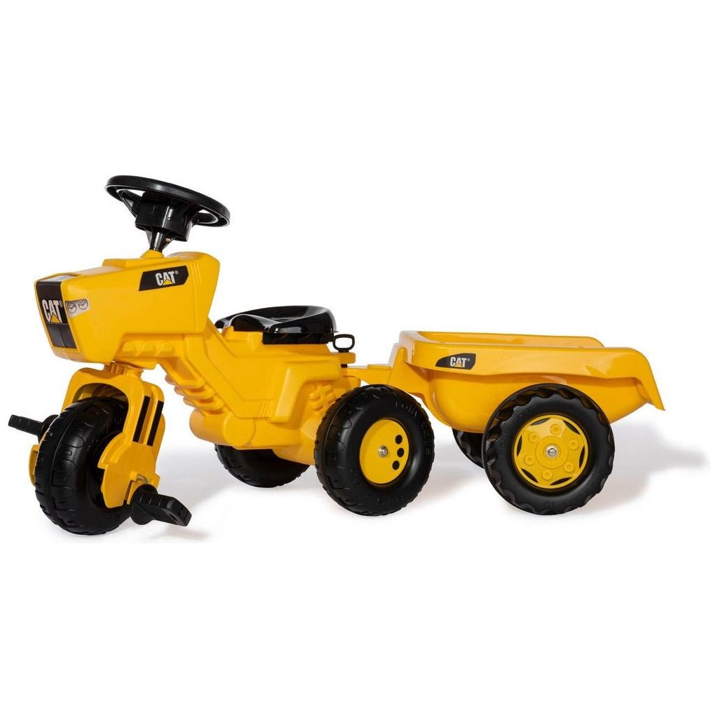 Rolly Toys CAT Trio Trac & Electronic S/Wheel & Trailer