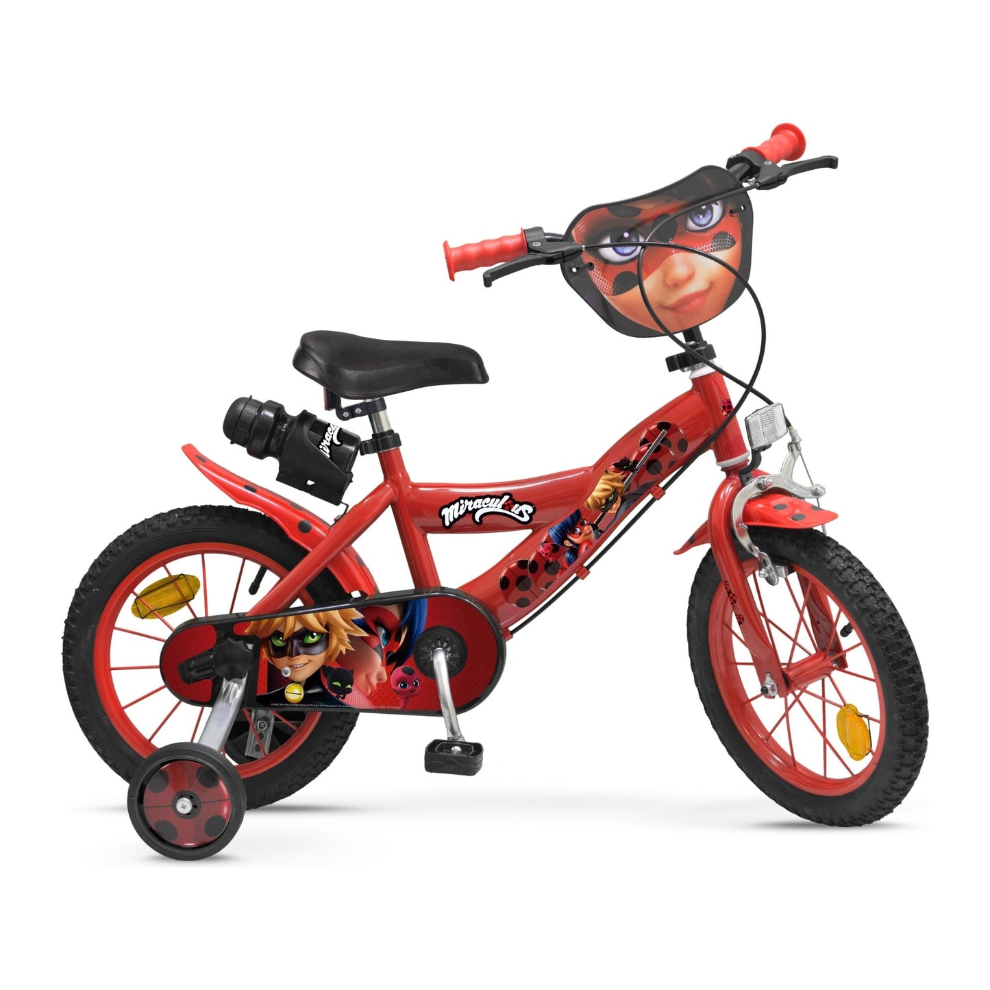 Miraculous Childrens Bicycle - Available in 3 Sizes - The Online Toy Shop - Toimsa - Bicycle - 13