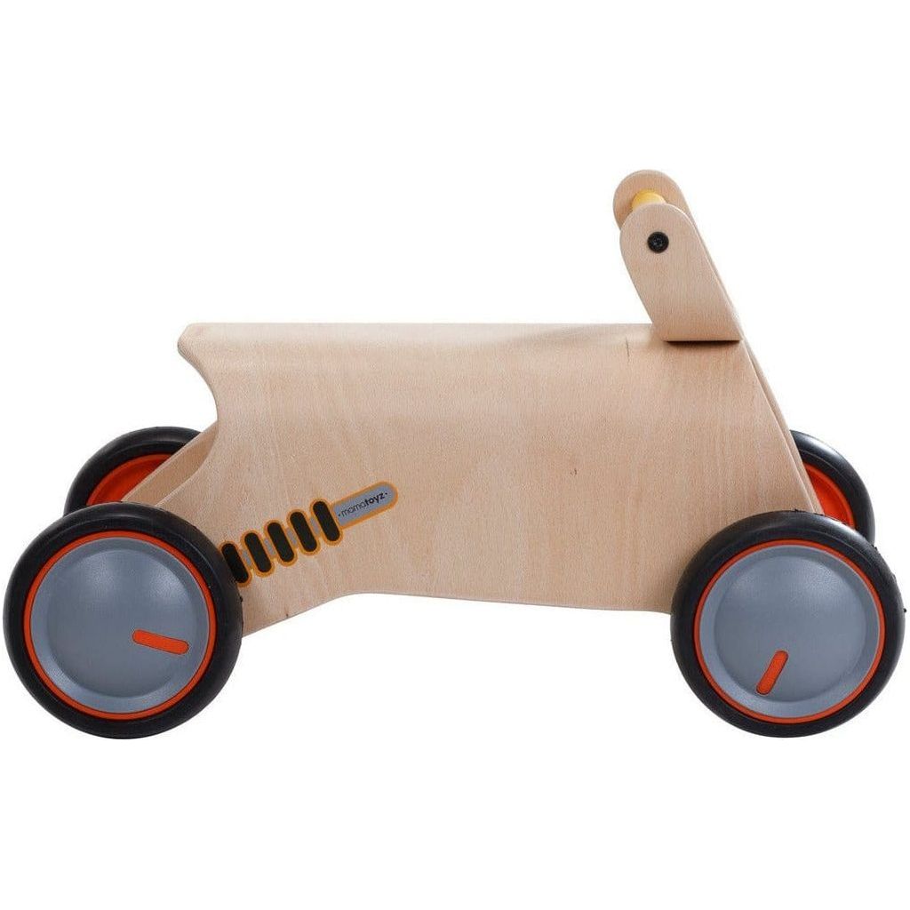 Mama Toyz Wooden Bold Ride On Age 12 Months + side