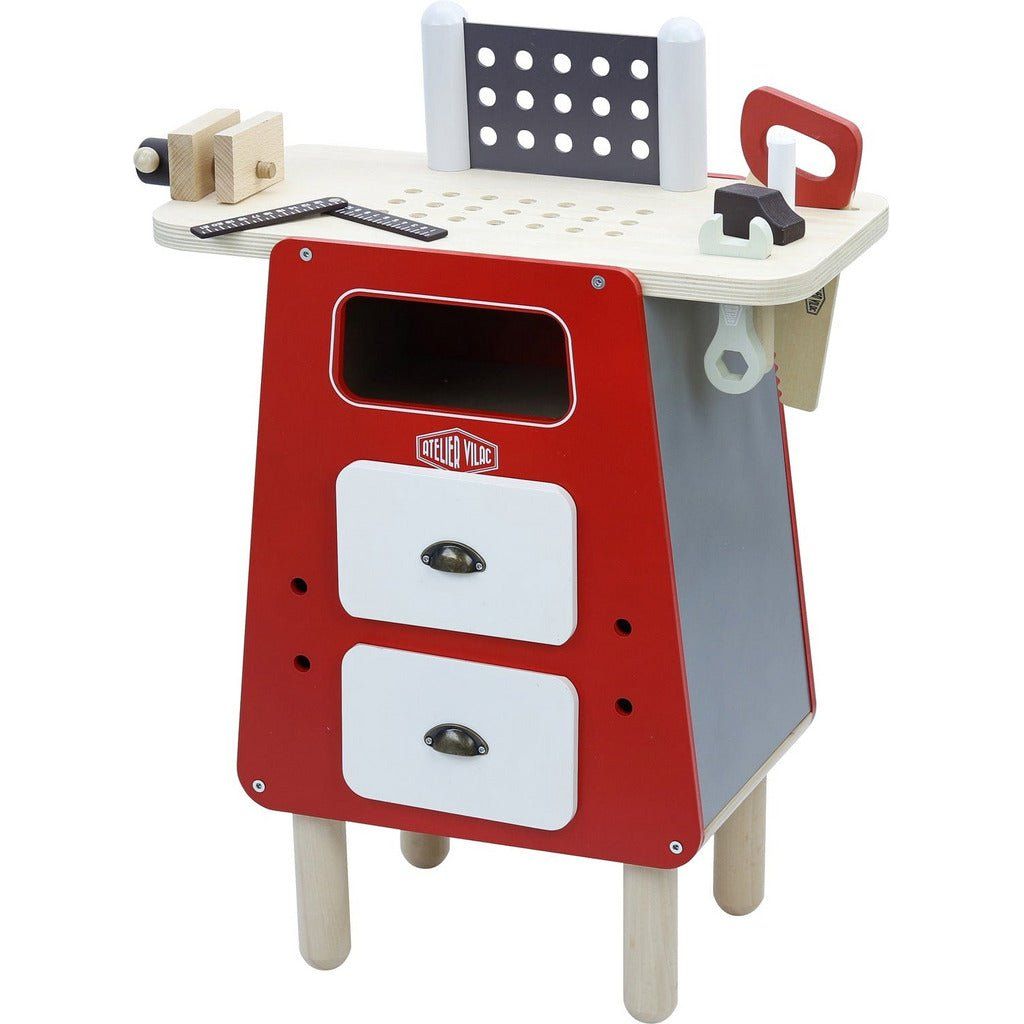 Vilac Wooden Workbench front