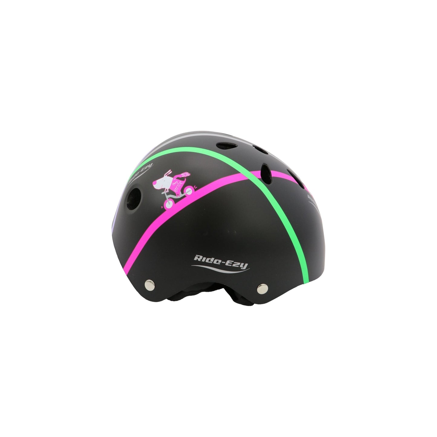 Ride-Ezy Hector 48-53cms Black Kids HelmetRide-Ezy Hector 48-53cms Kids Helmet - Black right side