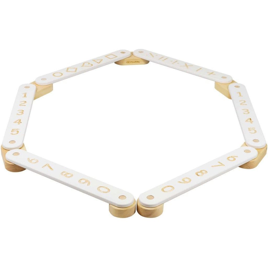 Wooden Balance Beam - 6 Piece Set