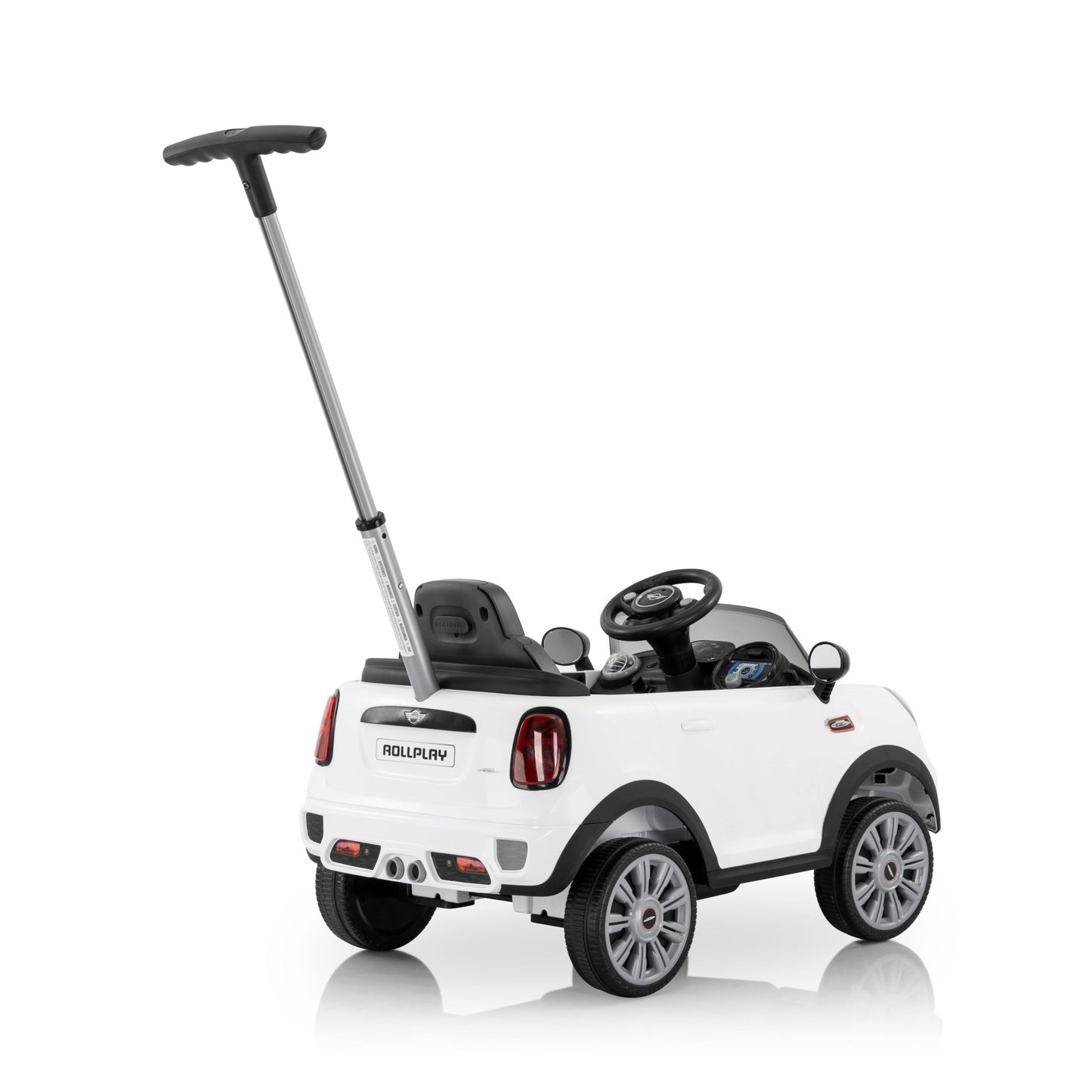 Mini Cooper Play Push Car with Parental Handle - The Online Toy Shop - Ride On Toy - 3