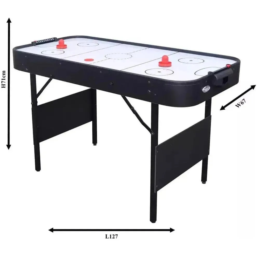 Gamesson 4 ft Shark Air Hockey White dimensions