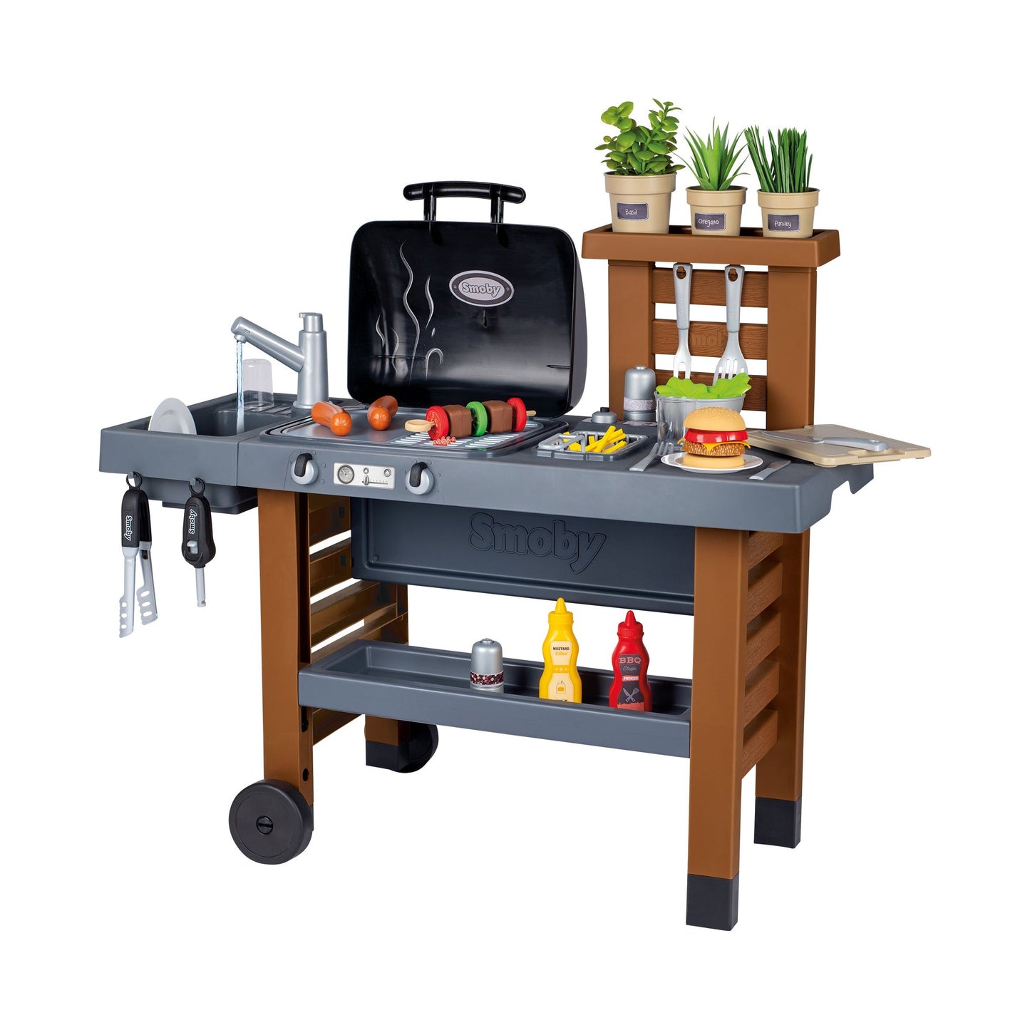 Smoby Garden Kitchen BBQ Set