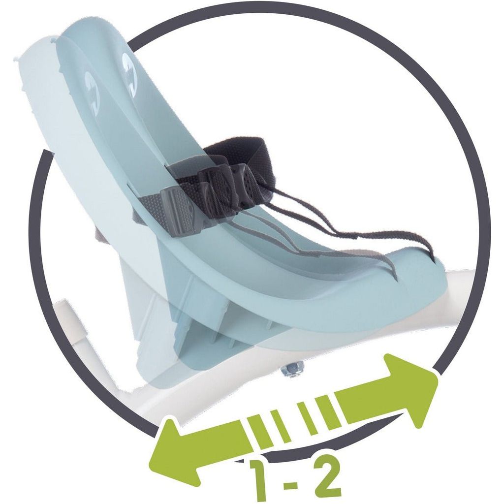 seat of blue Smoby Be Move Trike