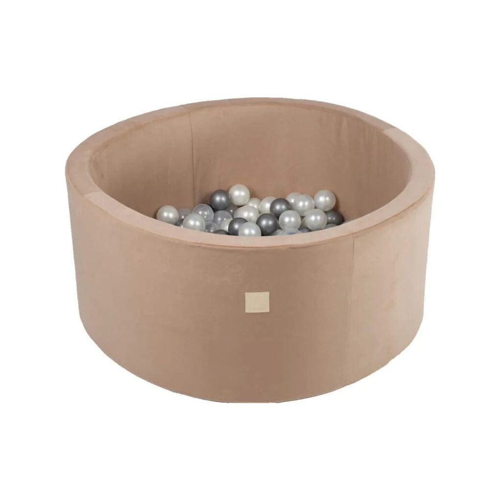 Misioo Velvet Ball Pit Gold with 200 Balls