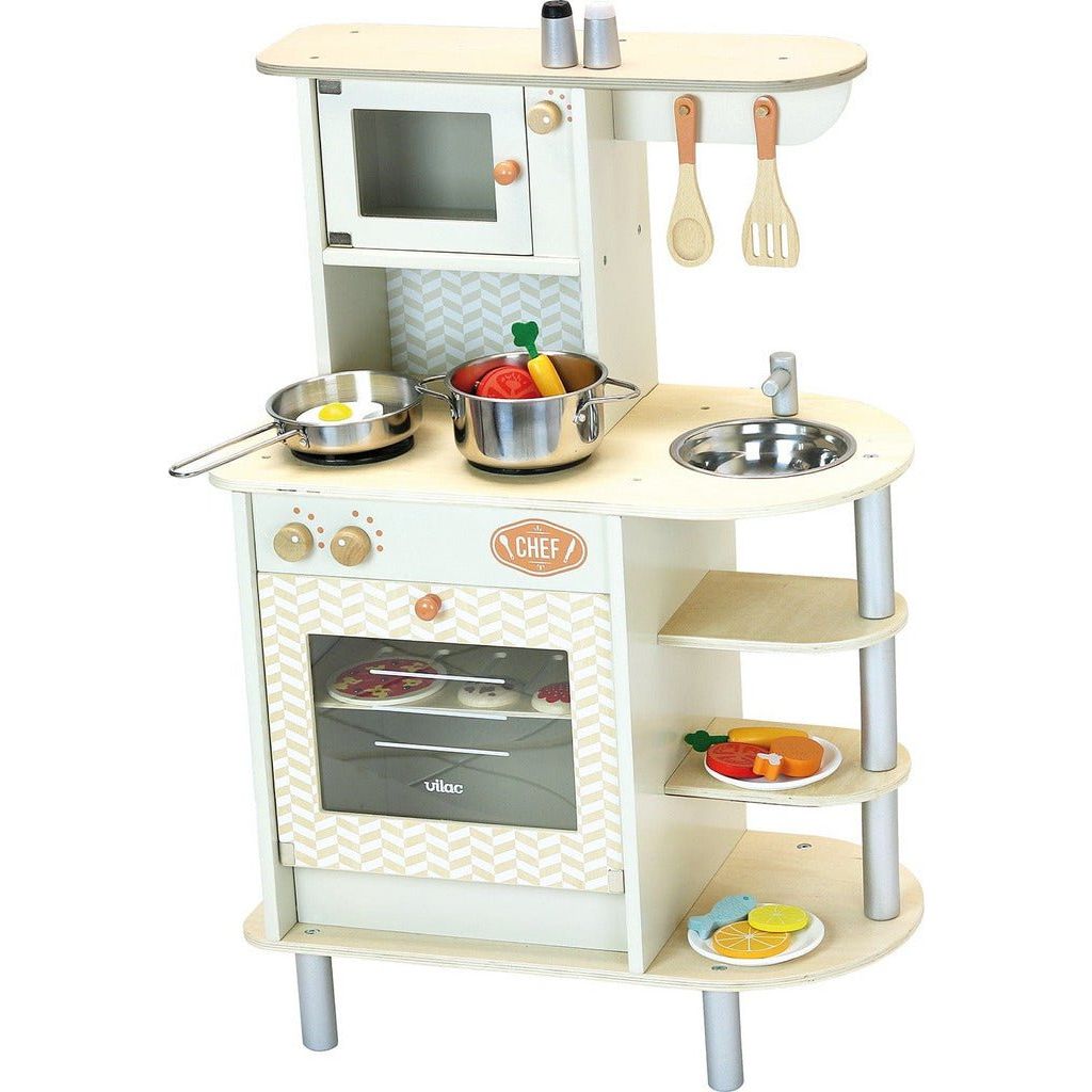 Vilac Wooden Chef's Kitchen front