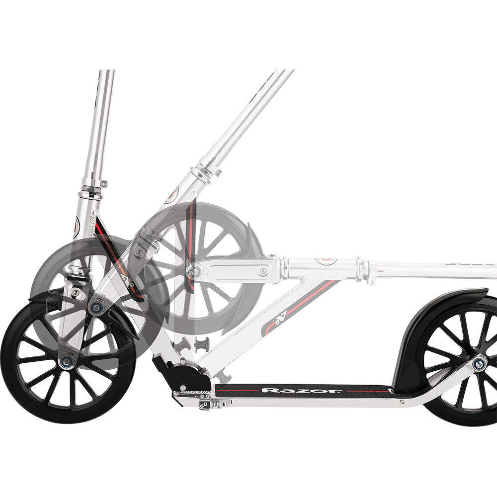 Razor A6 Scooter - Silver - The Online Toy Shop - 2 Wheel Scooter - 5