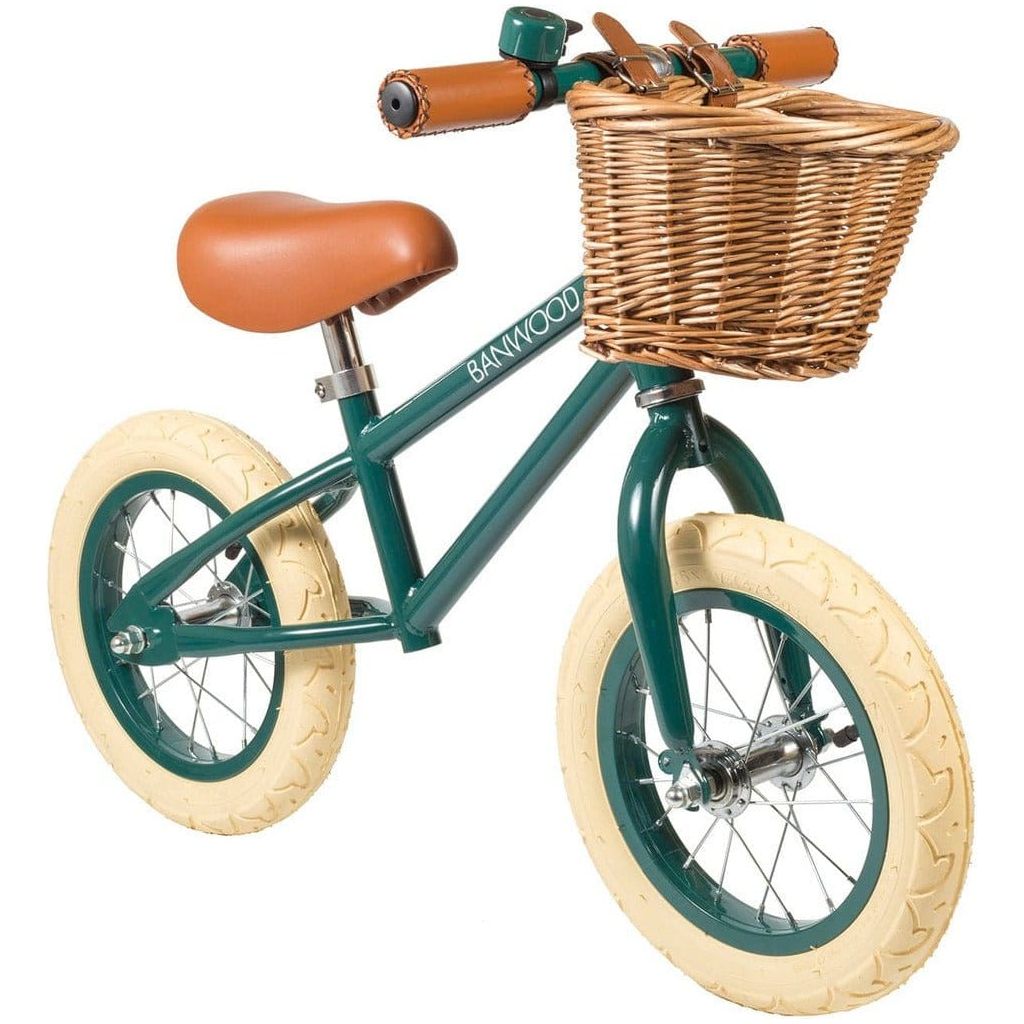 Banwood First Go Balance Bike - Age 3-5 - Green The Online Toy Shop