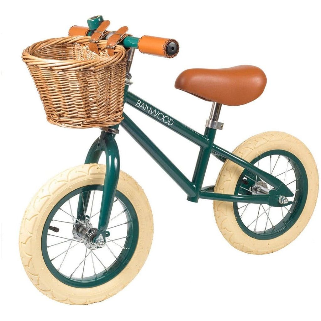 Banwood First Go Balance Bike - Age 3-5 - Green The Online Toy Shop