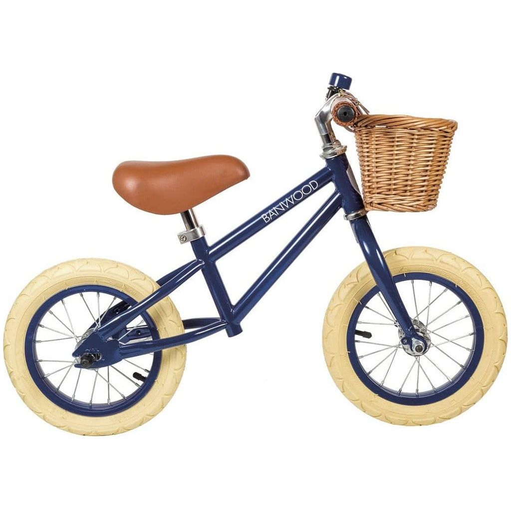 Banwood First Go Balance Bike - Age 3-5 - Navy The Online Toy Shop