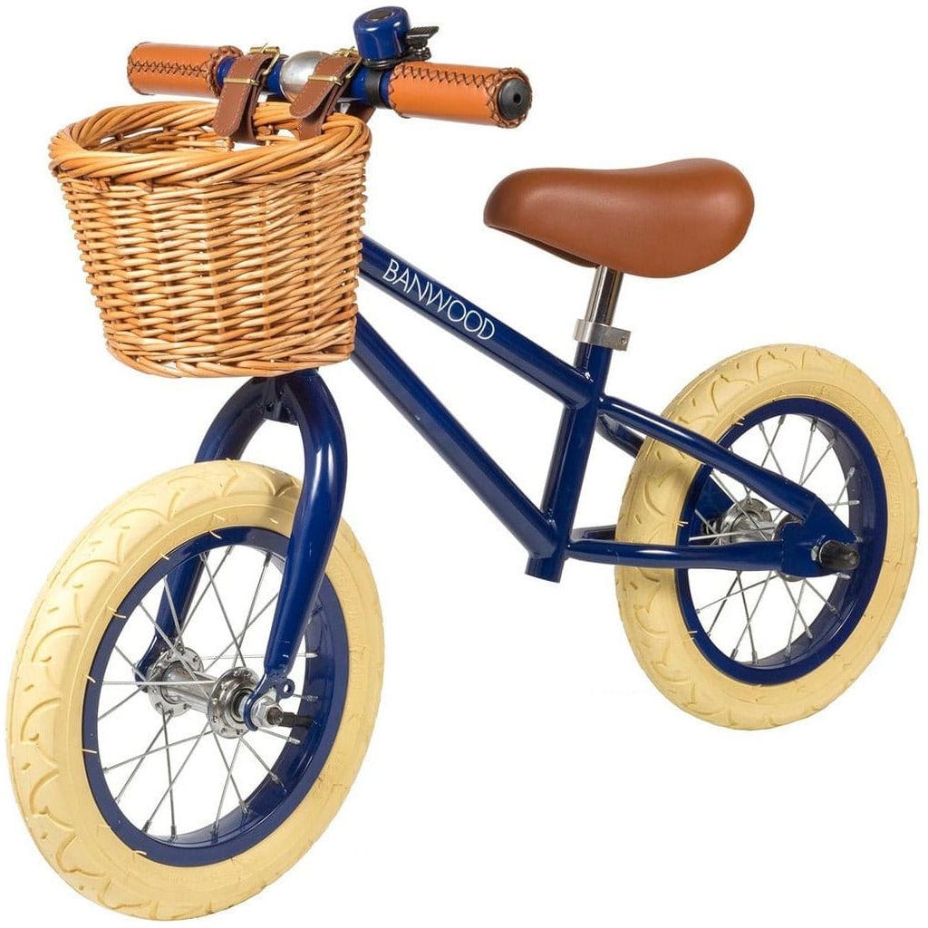 Banwood First Go Balance Bike - Age 3-5 - Navy The Online Toy Shop