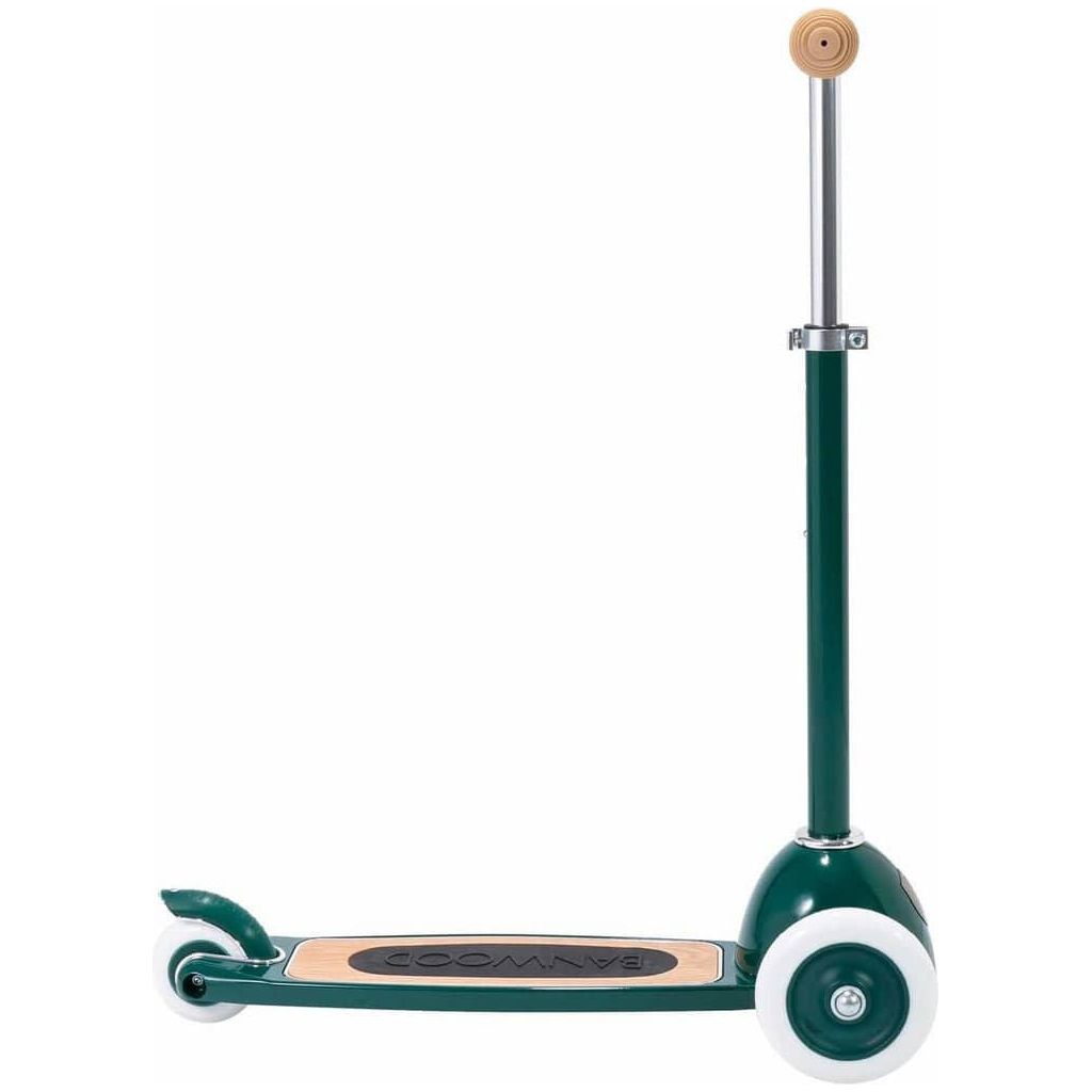 Banwood Scooter Age 3+ in Green, side on
