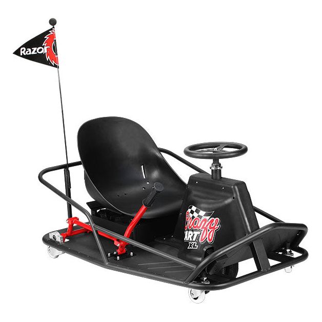Razor Crazy Cart XL 36 Volt Drift Machine - Black - The Online Toy Shop - Electric Kart - 7