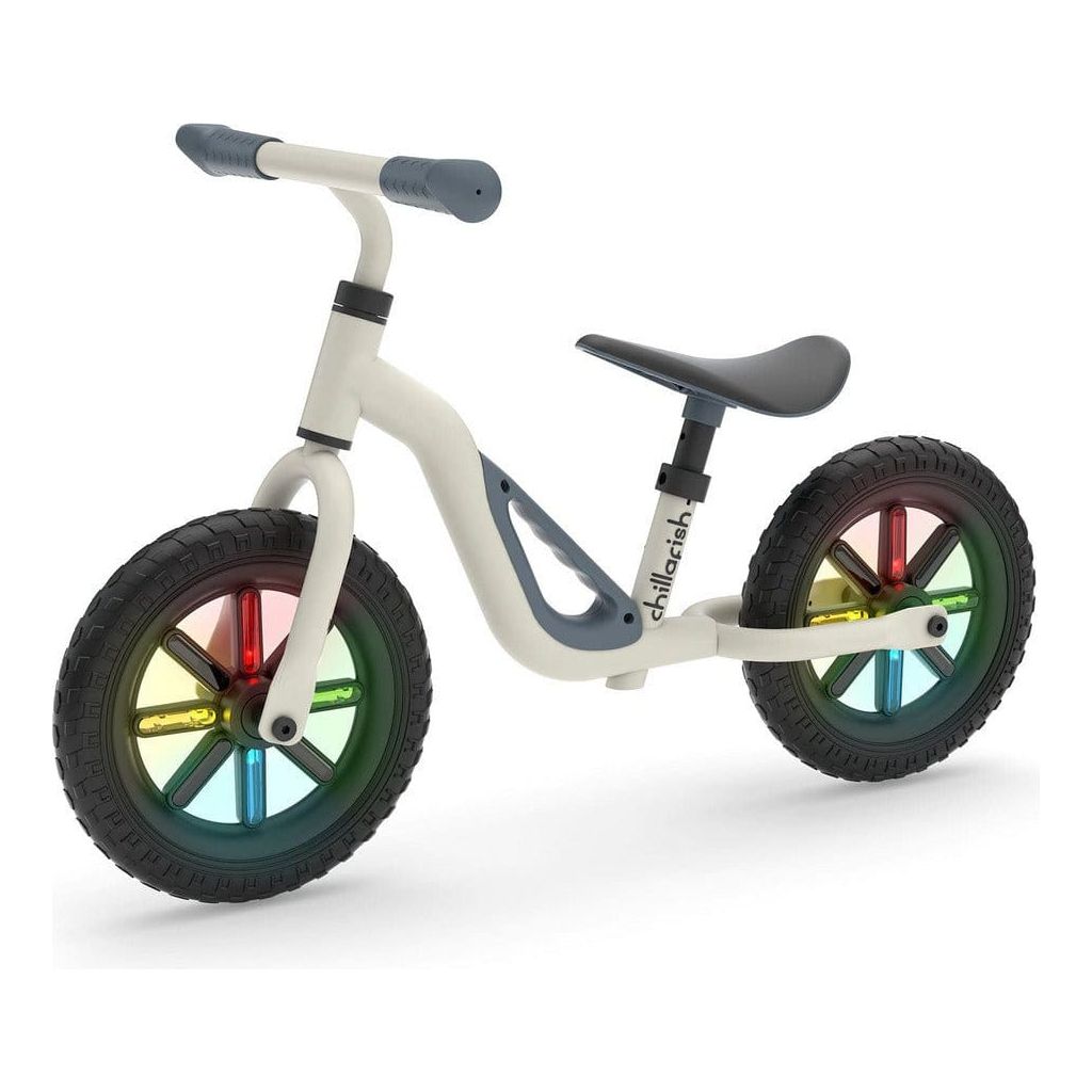 Chillafish Charlie Glow Balance Bike 18M-4Y in Beige