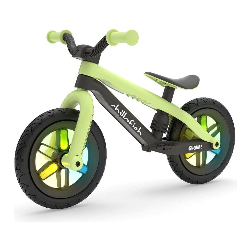 Chillafish Bmxie Glow Balance Bike 2-5 Years Pistachio Green