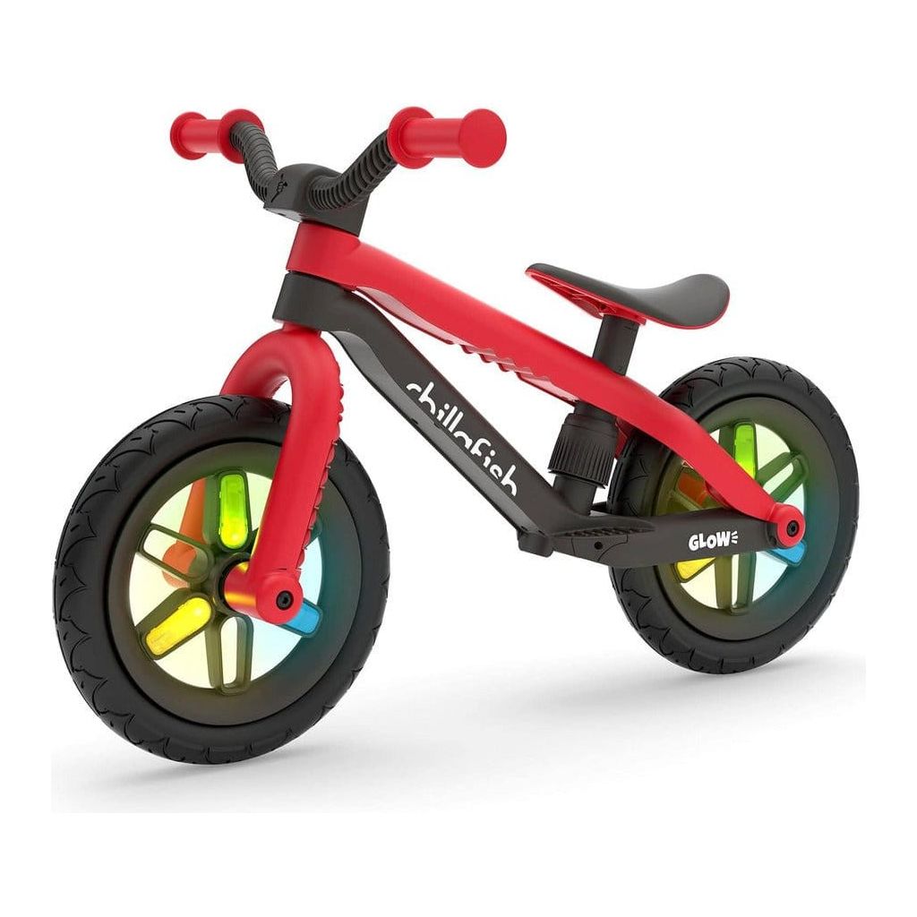 Chillafish Bmxie Glow Balance Bike 2-5 Years in Red