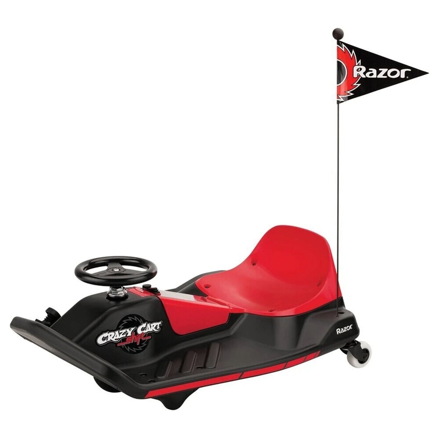 Razor Crazy Cart Shift 12v - Red/Black - The Online Toy Shop - Electric Kart - 1