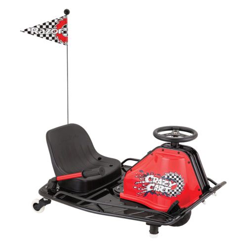 Razor Crazy Cart 24 Volt Drift Machine side left side