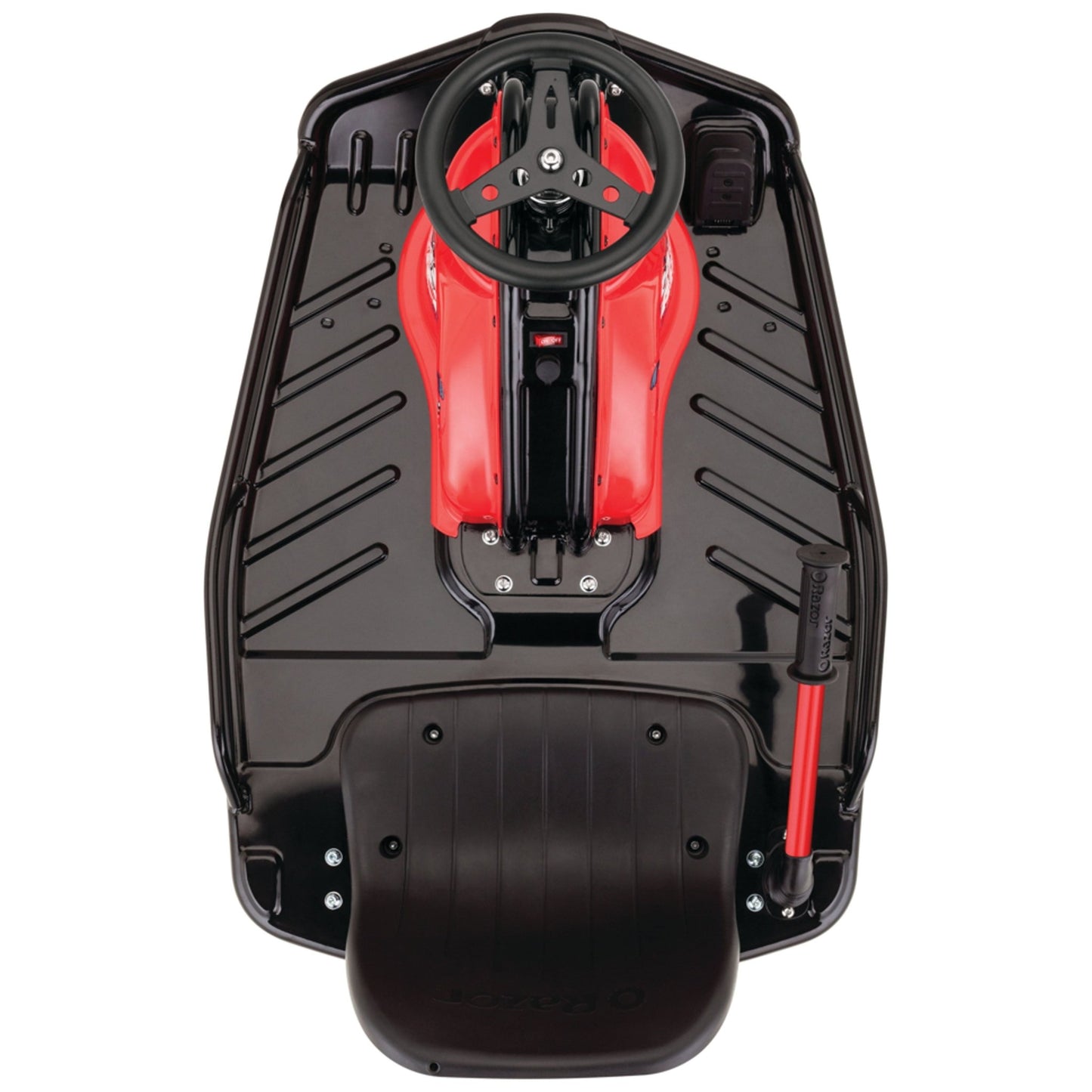 Razor Crazy Cart 24 Volt Drift Machine top down view
