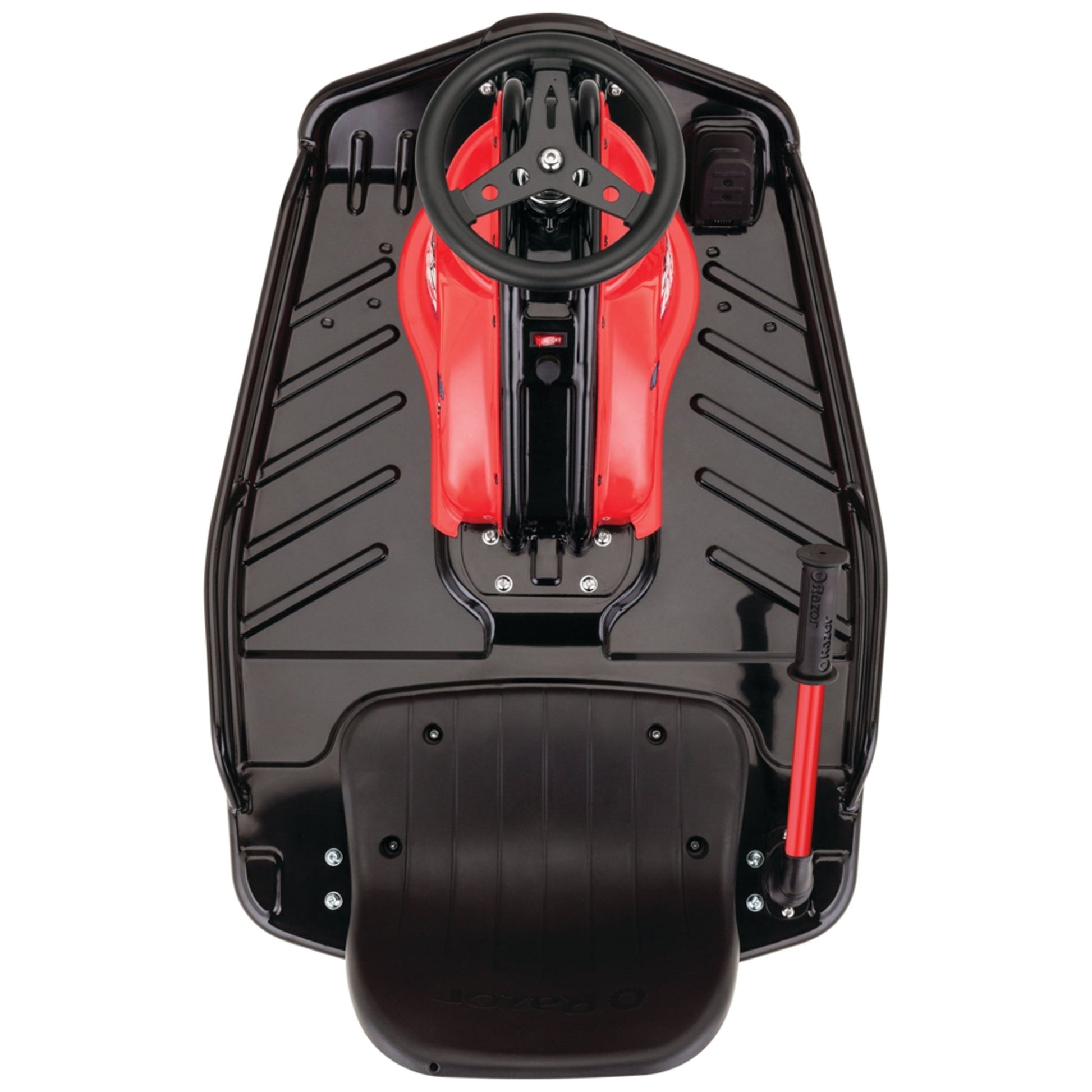 Razor Crazy Cart 24 Volt Drift Machine top down view