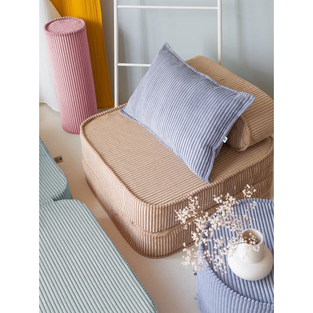 Wigiwama Blueberry Blue Bolster cushion