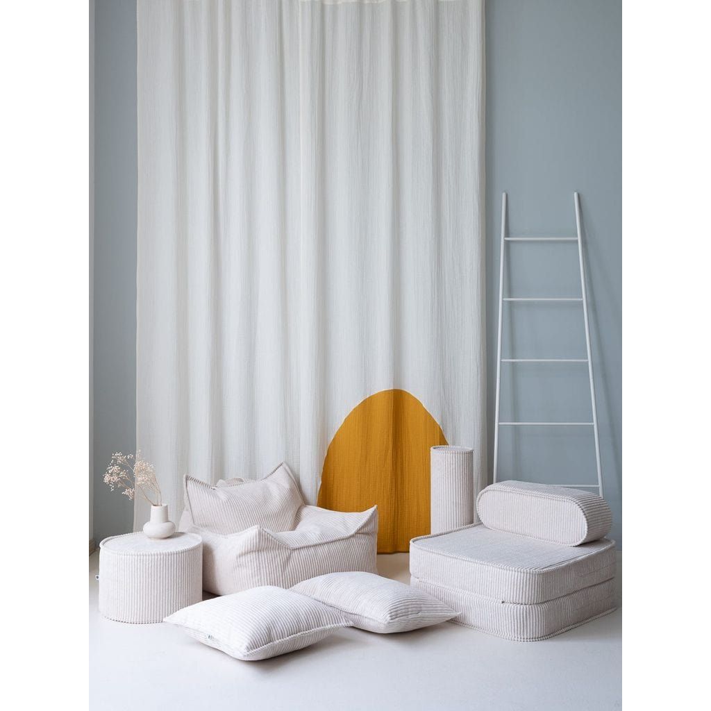 Wigiwama Marshmallow Block Cushion with flip out chair and cushions