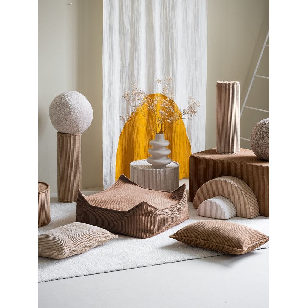 Wigiwama Toffee Square Ottoman