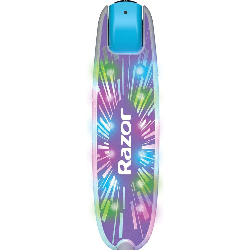 Razor Electric Party Pop 10.8V Lithium-ion Scooter deckgraphics and lights