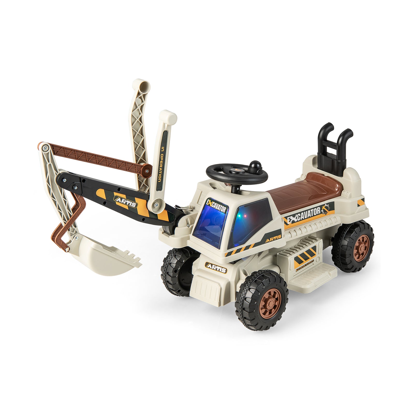 Ride on electric excavator shop