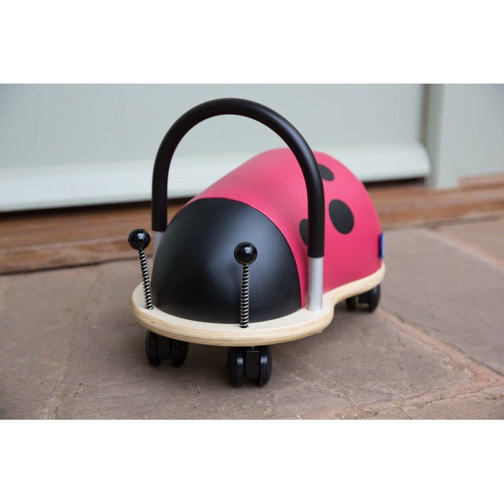 Wheelybug Ride On - Ladybird front