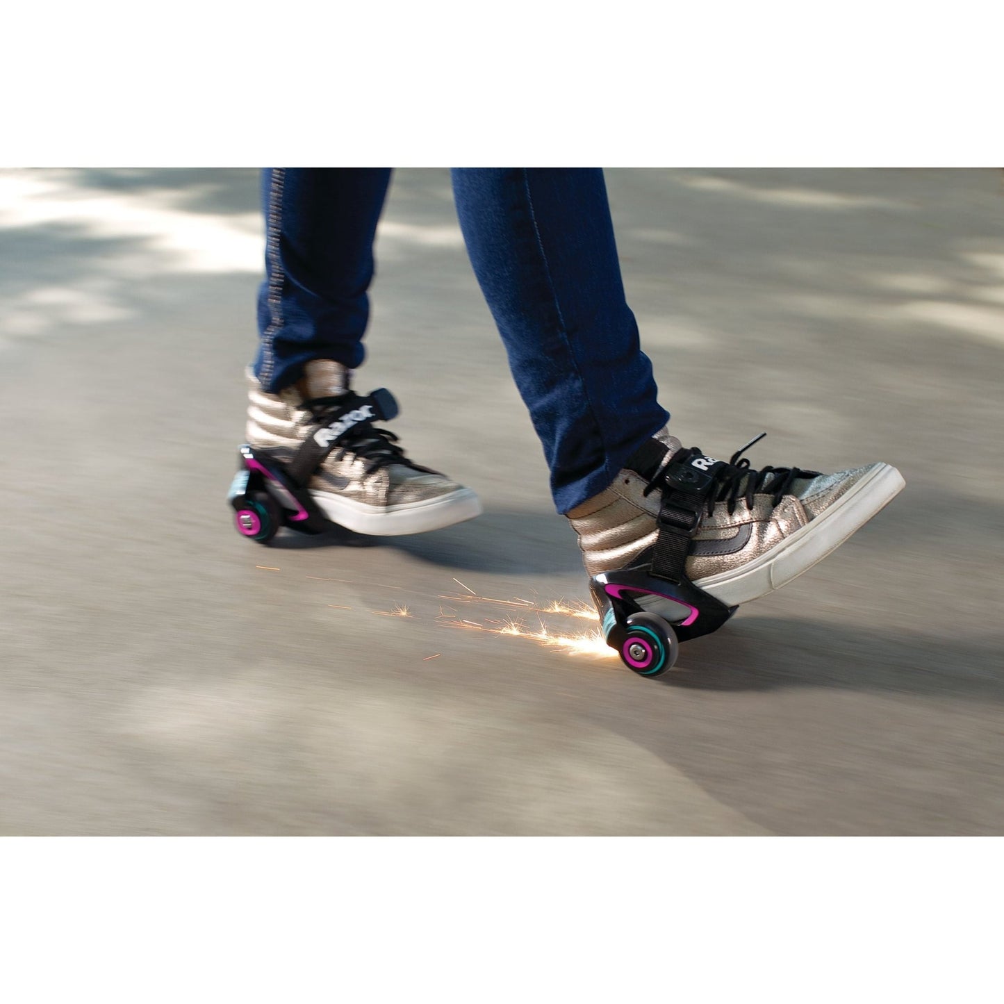 Razor Jetts Heel Wheels - Purple - The Online Toy Shop - Roller Skates - 6