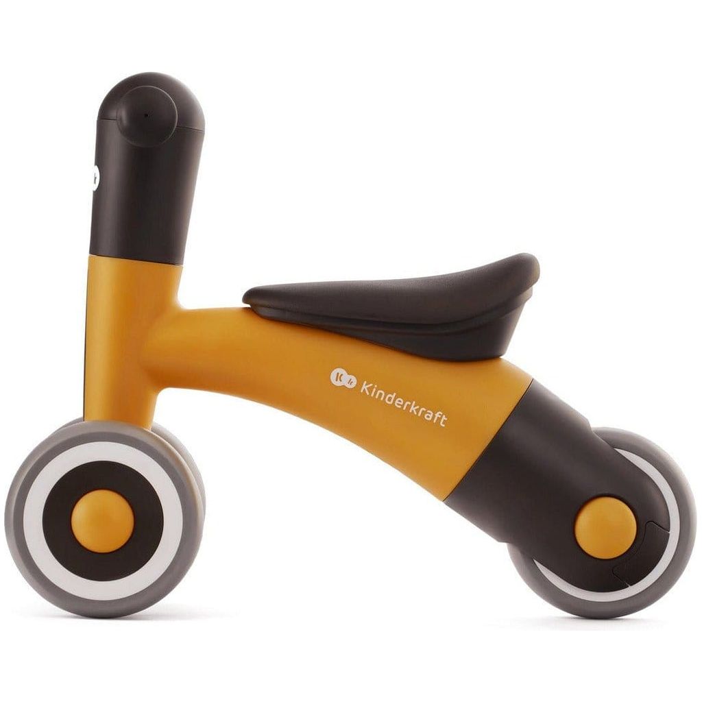 Yellow Kinderkraft Minibi Tricycle side