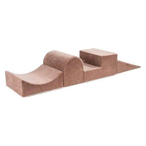 Velvet 4 Piece Softplay Set - Teddy Beige