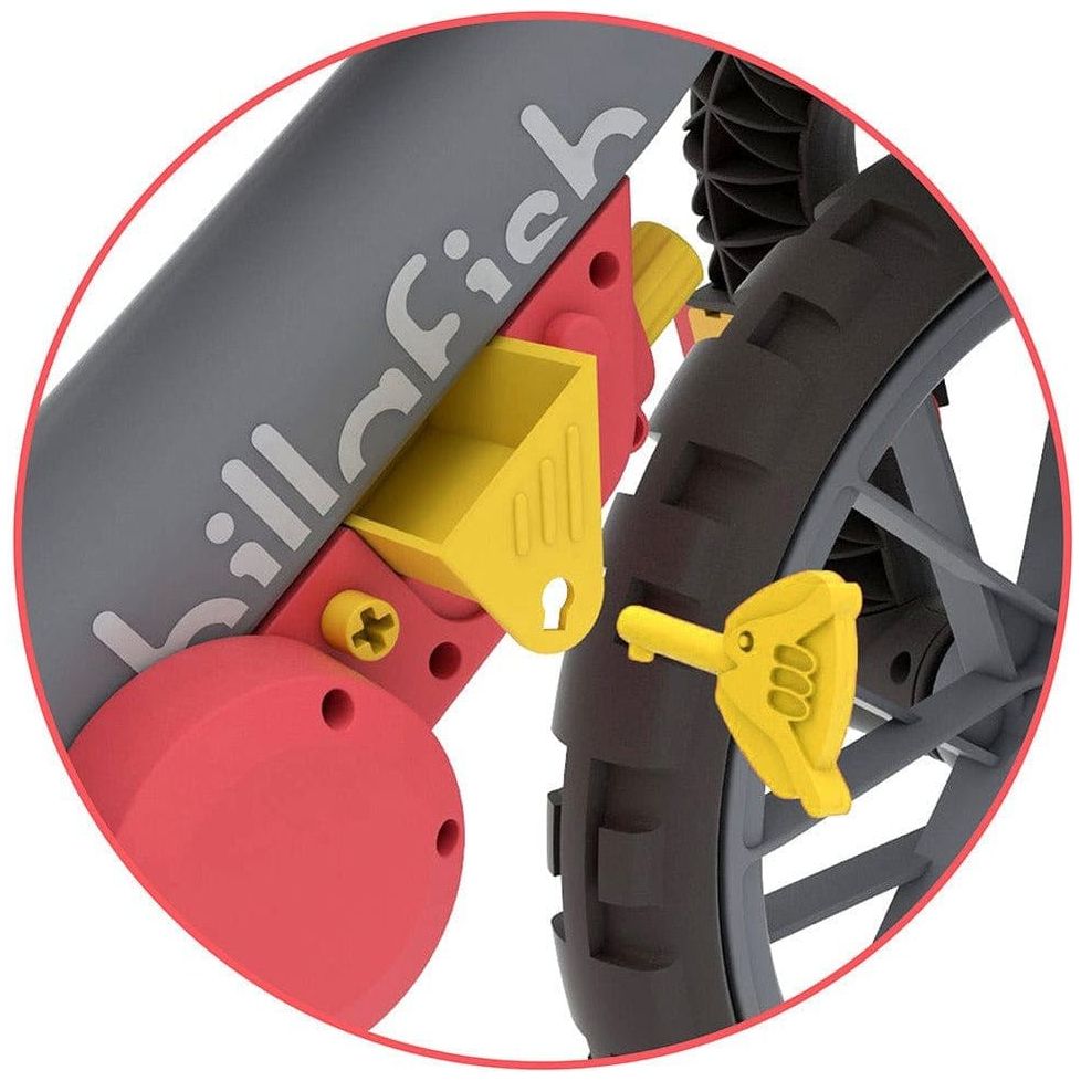 Chillafish Bmxie Moto Bike 2-5 Years in Red storage compartment