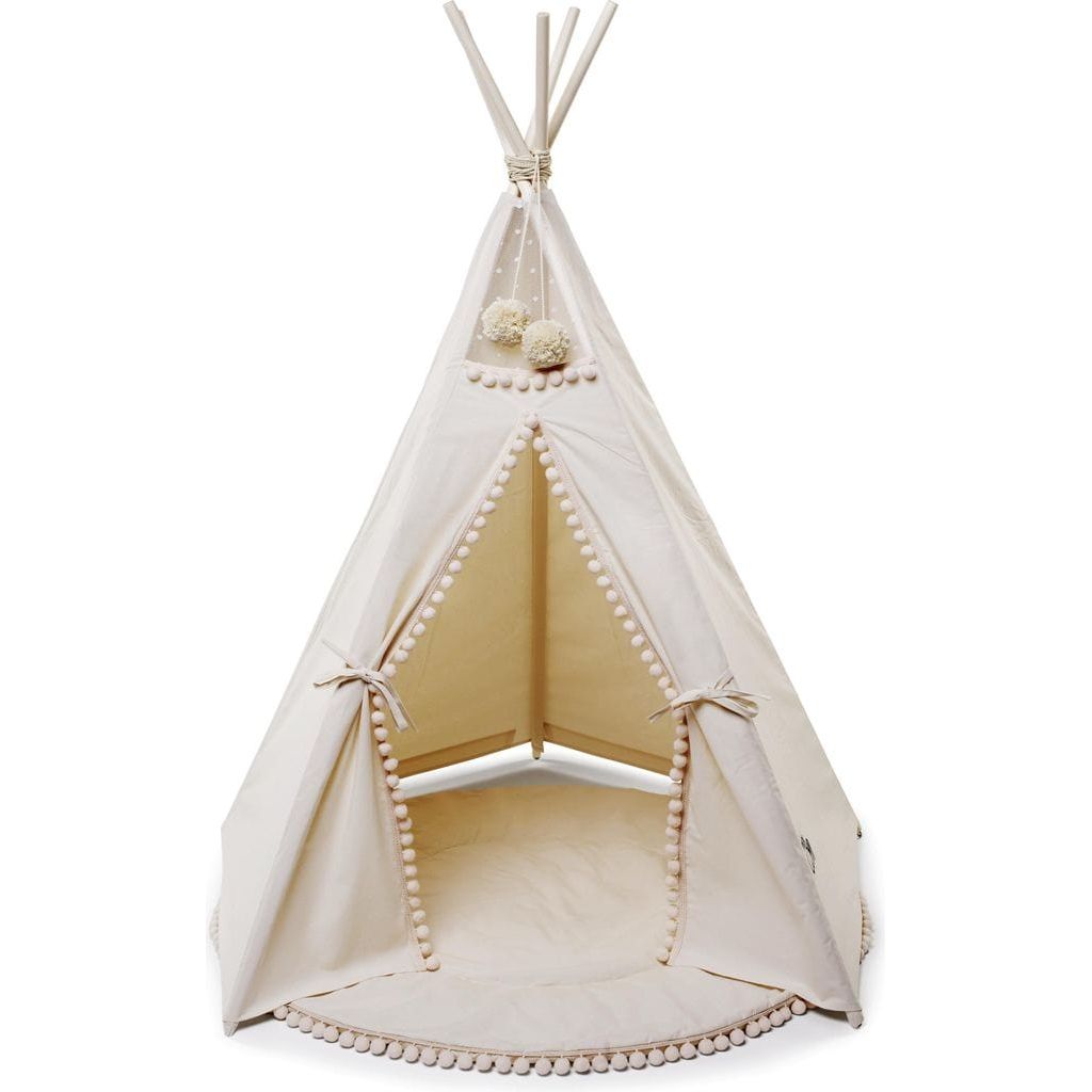 MINICAMP Original Play Tent With Pompoms