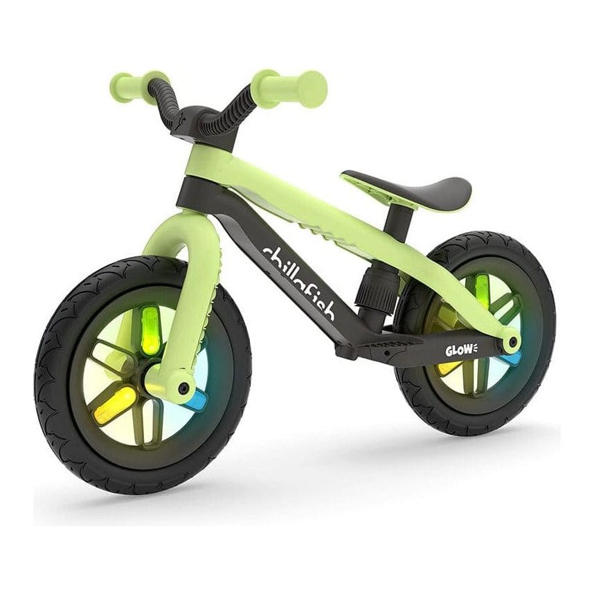 Chillafish Bmxie Glow Balance Bike 2-5 Years in Pistachio Green