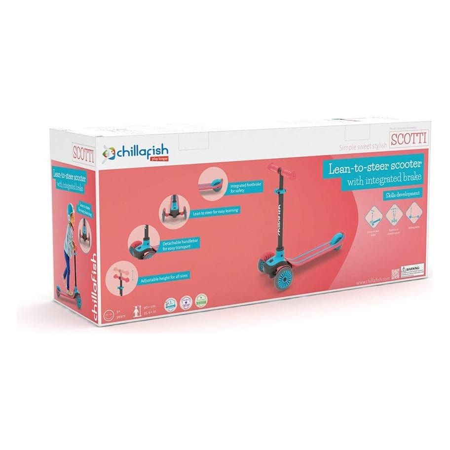 Chillafish Scotti Scooter in Red in box