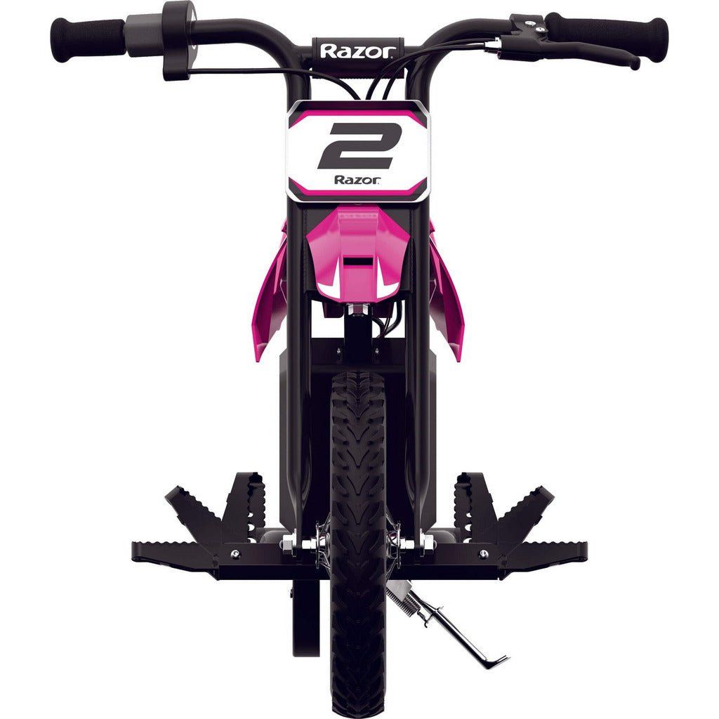 Razor Dirt Rocket MX125 12 Volt - Pink footrest mechanism