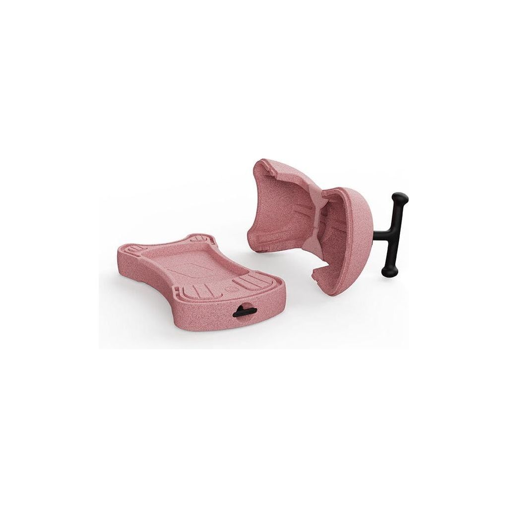 Scoot and Ride My First 3-in-1 Baby Walker & Ride on - Rose top plate on its side