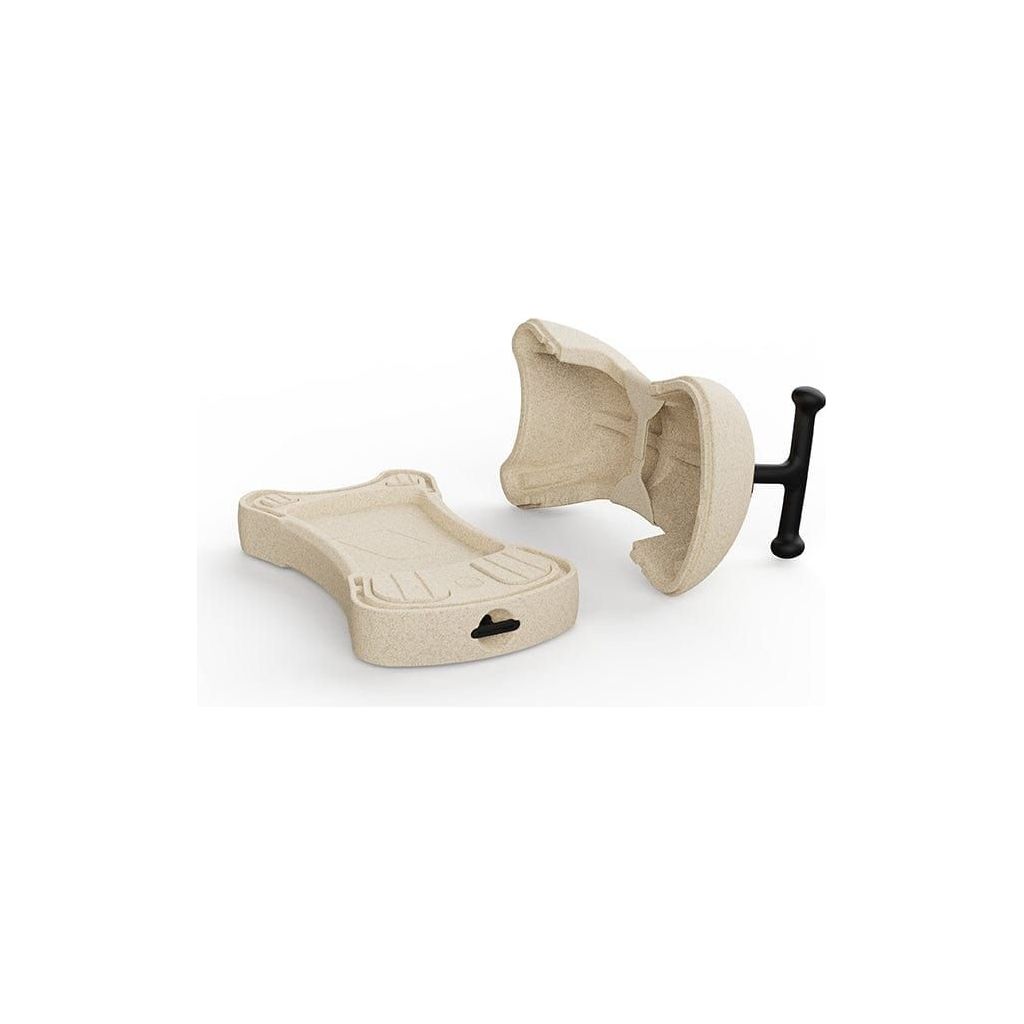 Scoot and Ride My First 3-in-1 Baby Walker & Ride on - Sand with top plate on its side
