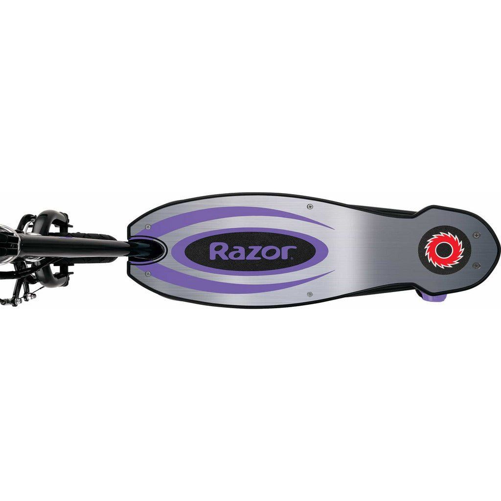 Razor Power Core E100 24 Volt Scooter - Purple deck graphics