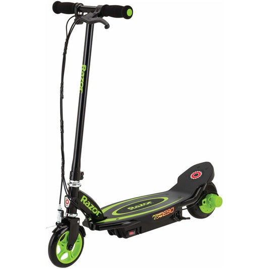 Razor Power Core E90 12 Volt Scooter - Green front left